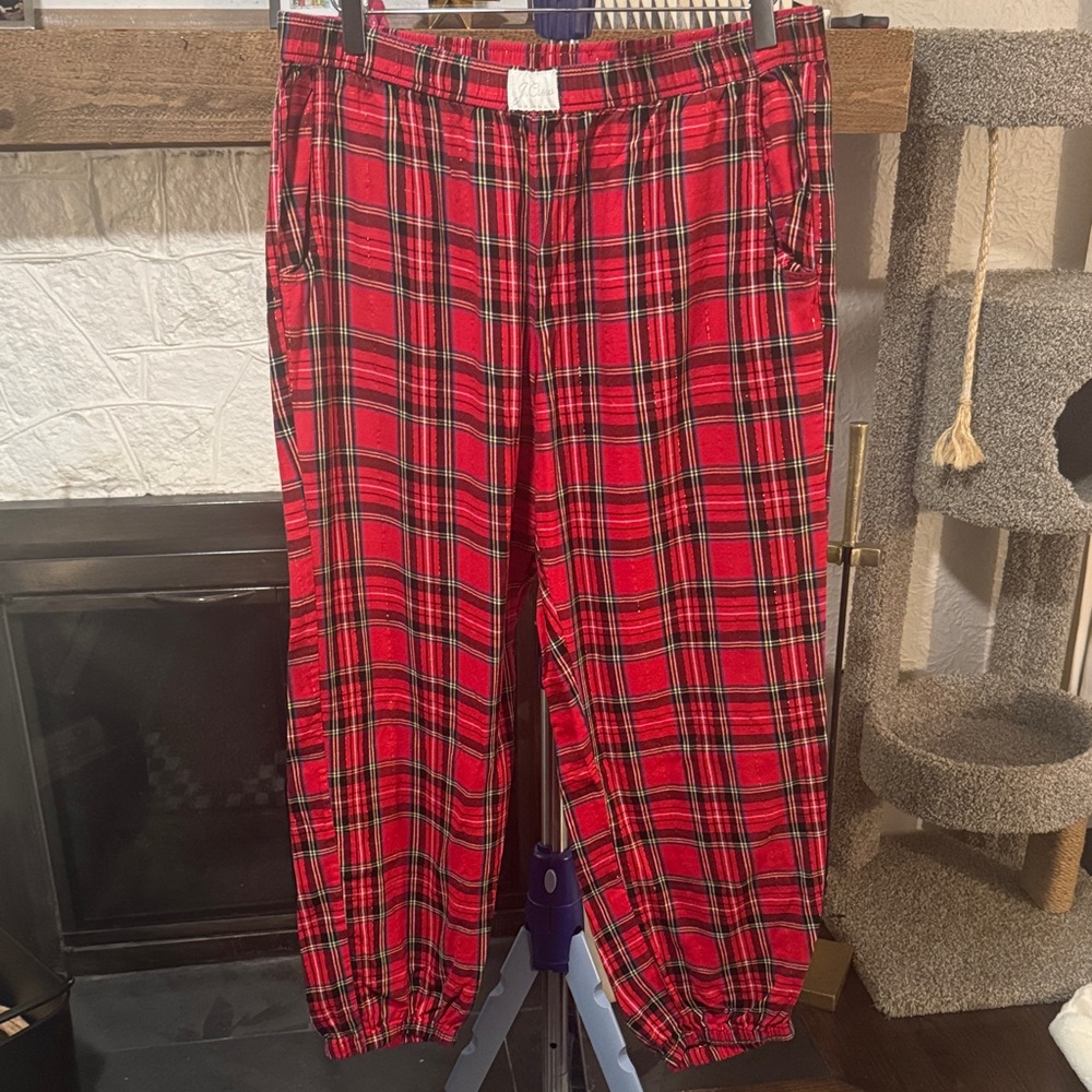 J. Crew Red Plaid Women’s Pajama Pants